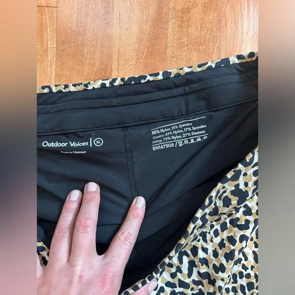 Outdoor Voices cheetah skort XL - Picture 6 of 8